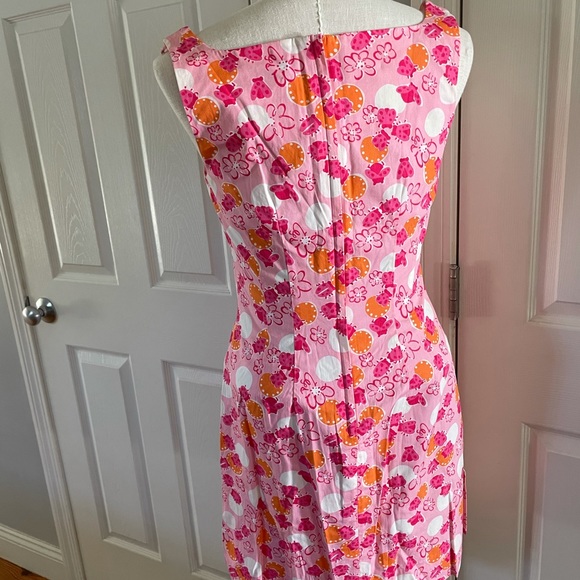 Y2K Lilly Pulitzer sleeveless Lady Bug Dress Like New Vintage - Picture 4 of 11
